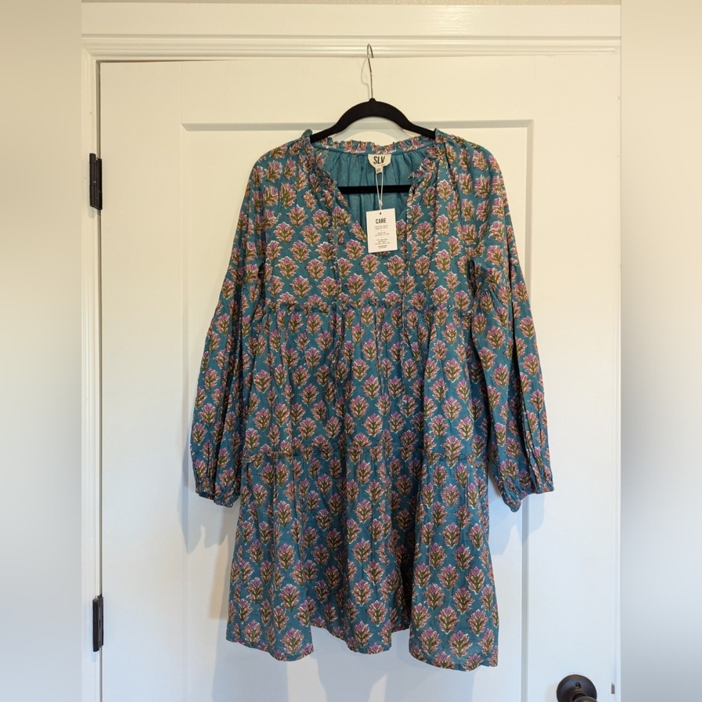 NWT Sur La Vague ruffle mini dress SLV